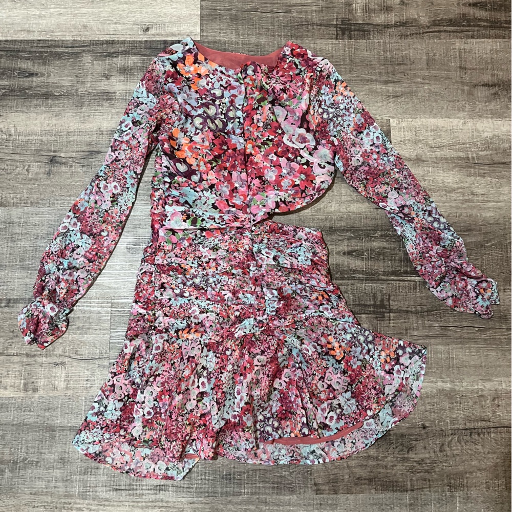 ZARA floral mini dress - Picture 5 of 9
